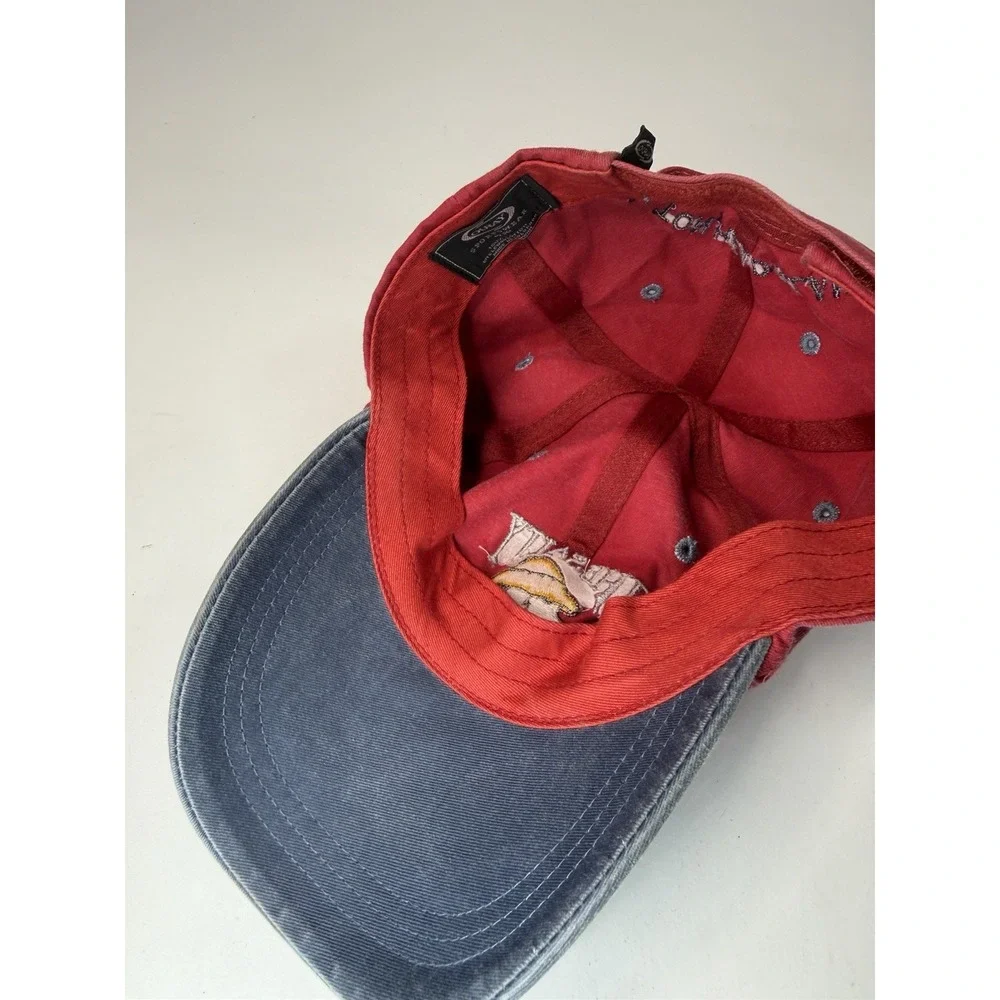 VTG Salty Dog Cafe Hilton Head Island Cap Hat Green Mens Womens Adjustable